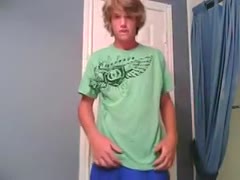 Favorite blond wanker